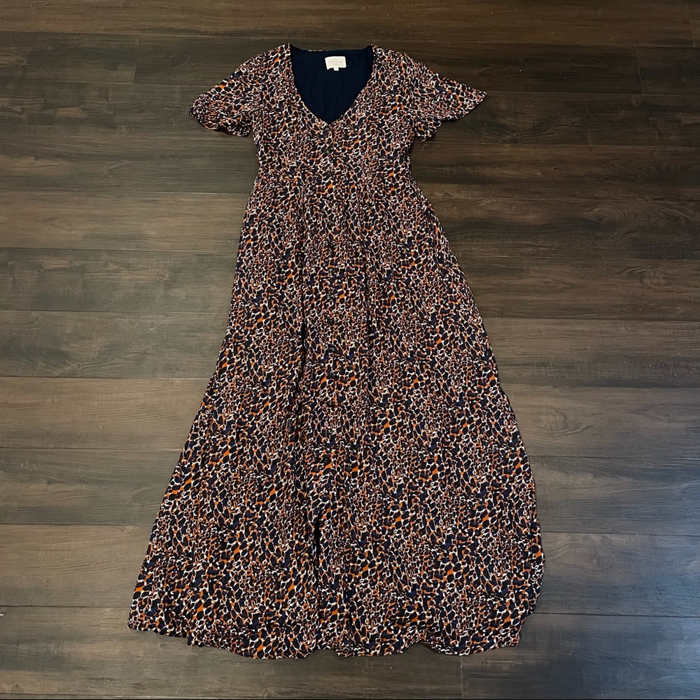 Holy Leopard Print Maxi Dress